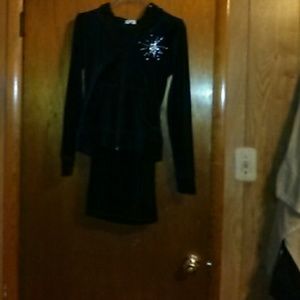 2 piece sweat suit